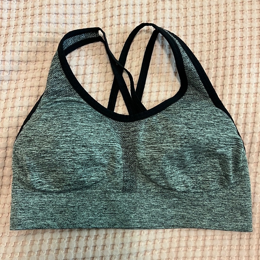 Grey Sports Bra in size Medium